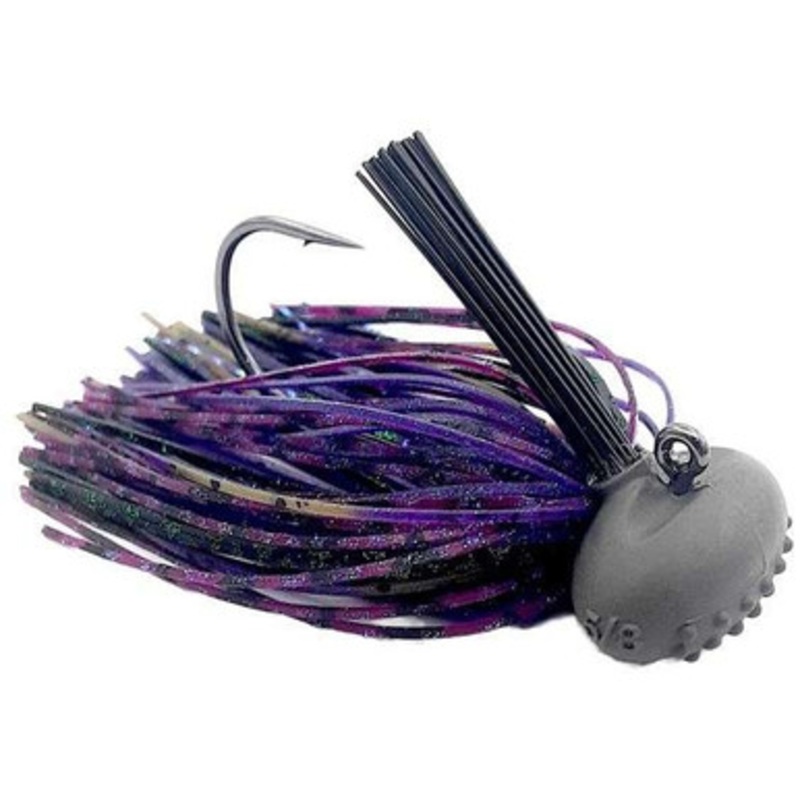 Beast Coast Tungsten Compound Baby Dozer Football Jig – 5/8oz – Toxic Bug