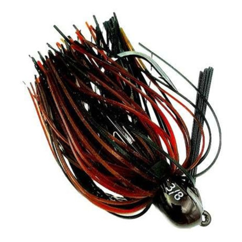 Beast Coast Tungsten Lil’ Magnum F & P Jig – 3/8oz – Dirtbag
