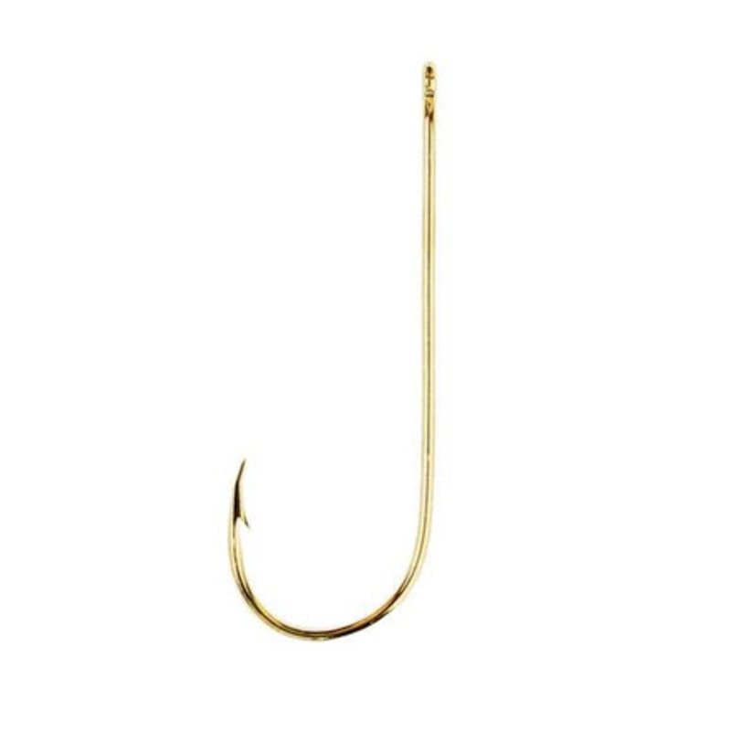 Eagle Claw 202 Aberdeen Light Wire Non-Offset Hooks 100 Box 4/0