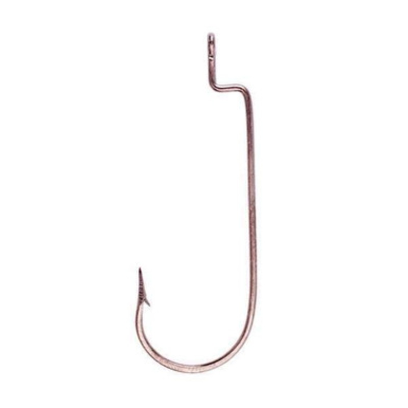 Eagle Claw Lazer Sharp L091 Round Bend Worm Hooks G-pk – Size 4/0
