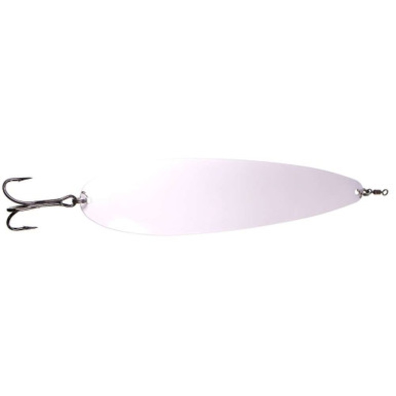 Nichols Lures Ben Parker Magnum Striper Spoon – 8in – Snow