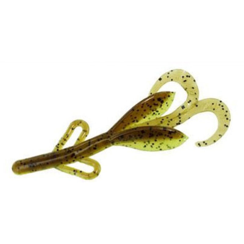 Zoom Baby Brush Hog Bait – 4in – Summer Craw