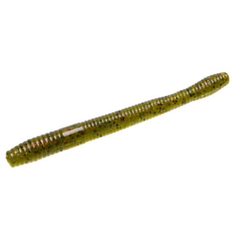 Zoom Magnum Finesse Worm Bait 5in Watermelon Red