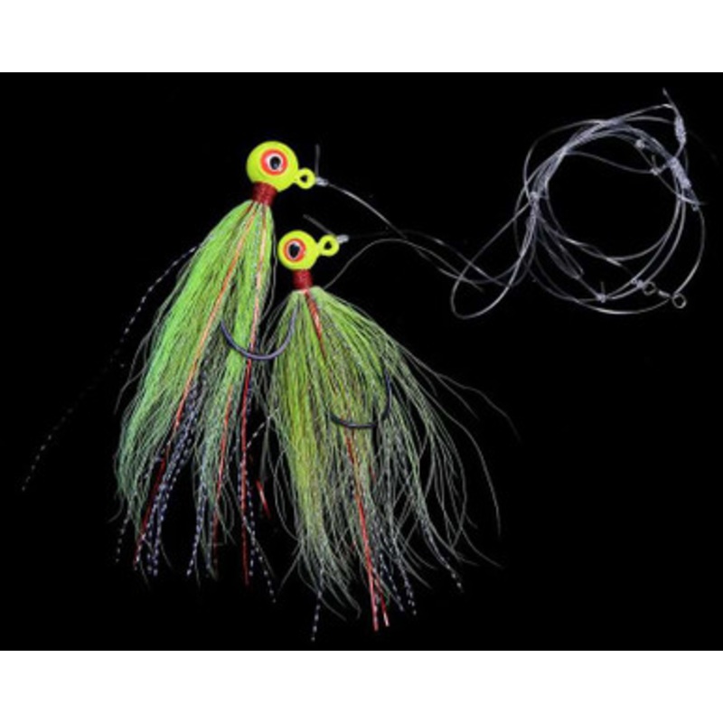 Jigging World BuckEye Hi-Lo Rig – Chartreuse