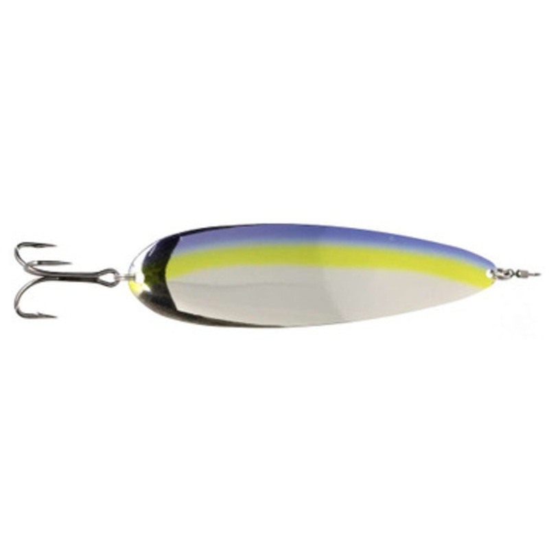 Nichols Lures Ben Parker Magnum Striper Spoon – 8in – Bombshell Shad