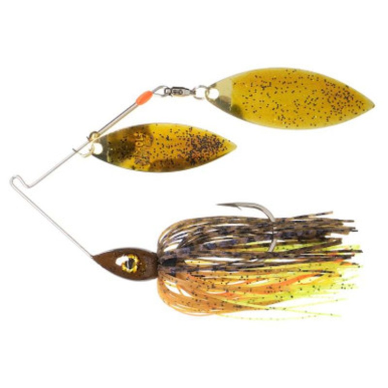 Nichols Lures Pulsator Metal Flake DW Spinnerbait – 3/8oz – Bluegill