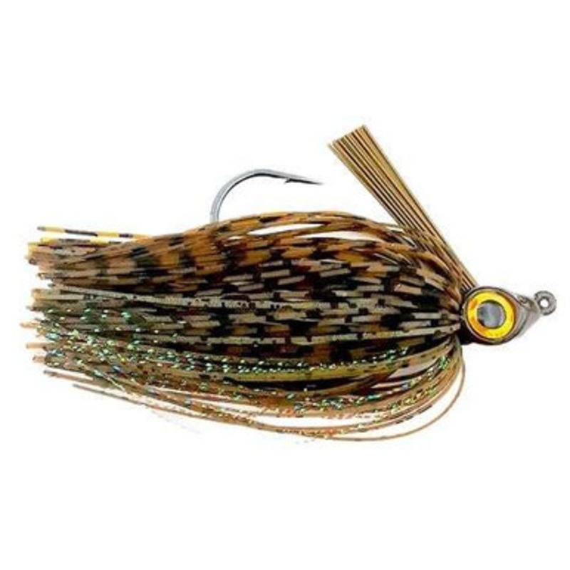 Beast Coast Workingman’s Compact Swim Jig – 1/4oz – Pro Pumpkin
