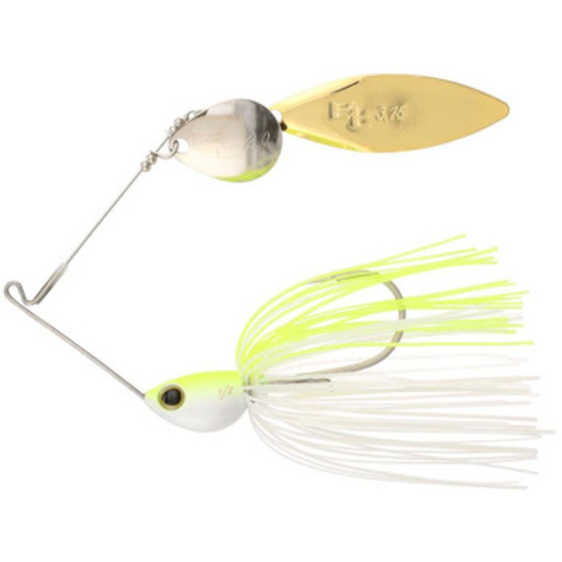 Shimano Swagy TW Colorado/Willow Spinnerbait – 3/8oz – Chart White