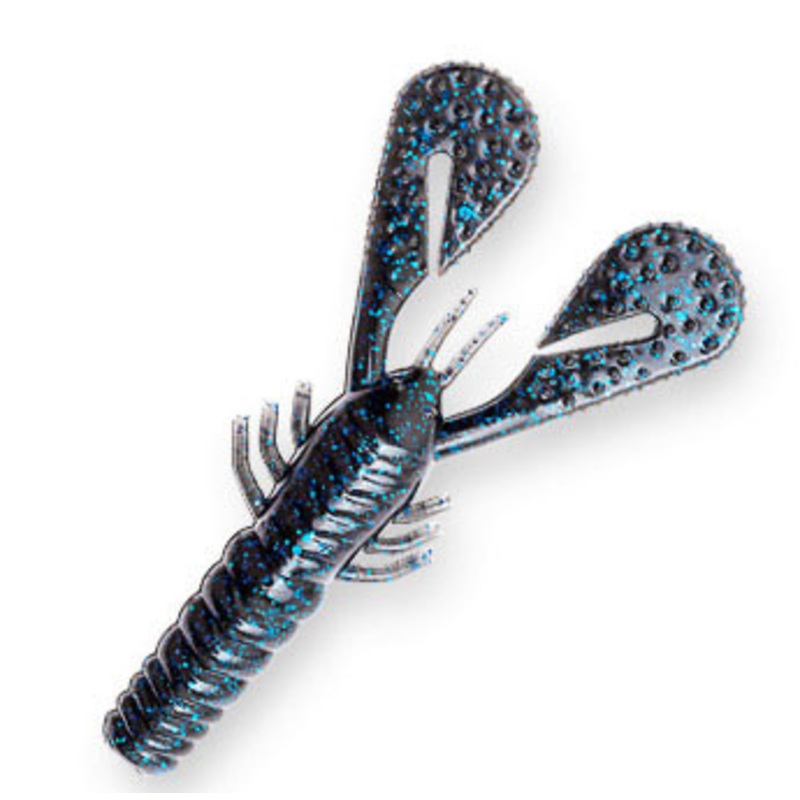 Z-Man Turbo CrawZ – Black Blue Flake