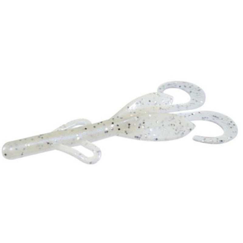 Zoom Baby Brush Hog Bait – 4in – Glimmer Blue