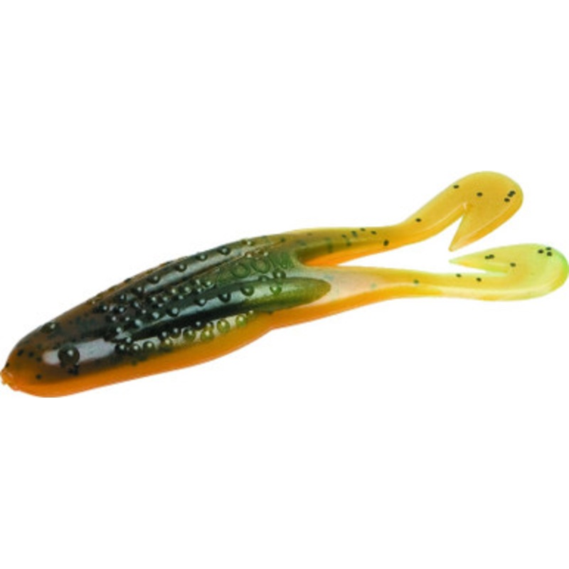 Zoom Horny Toad Bait – 4-1/4in – Watermelon Crawfish