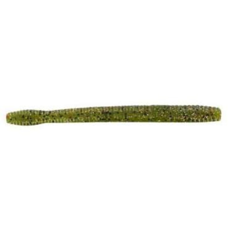 Zoom Magnum Finesse Worm Bait 5in Watermelon Red Magic