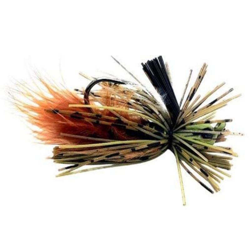 Beast Coast Hustler Hybrid Finesse Jig – 3/8oz – Stealth Pumpkin
