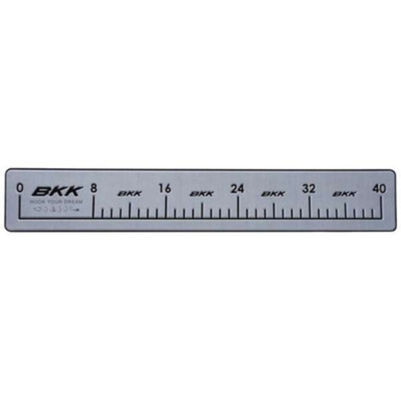 BKK EVA Adhesive Fish Ruler – 40in – Black/Grey