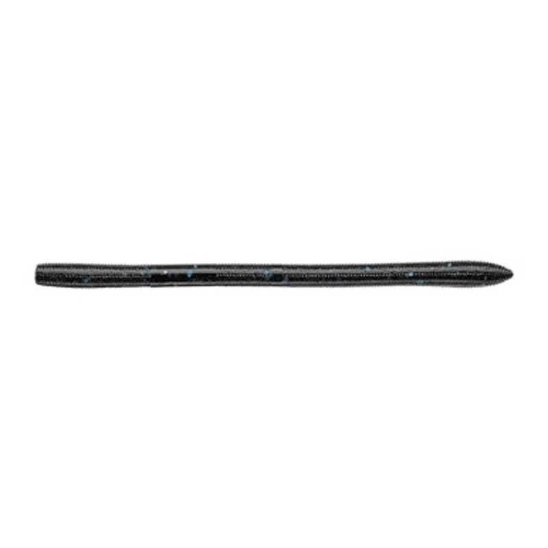 Daiwa Yamamoto Neko Crawler Worms – 5in – Black w/ Blue Flake