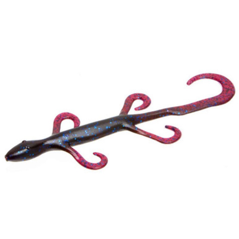 Zoom Lizard Bait – 6in – Blue Fleck