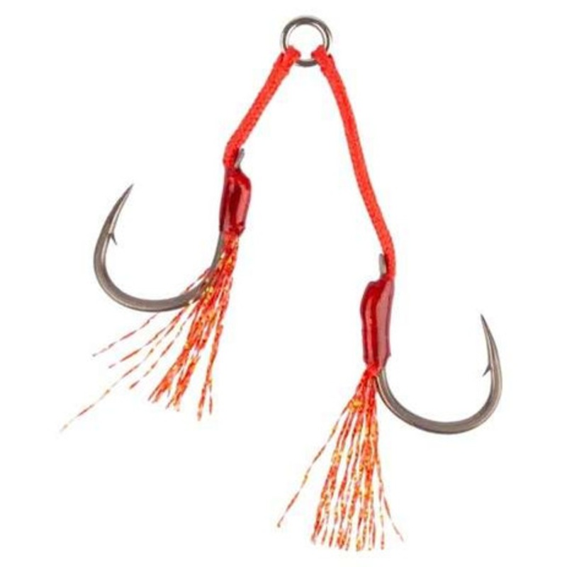 Mustad Alpha Light Flash Double Assist Hook – #2 – 2pk