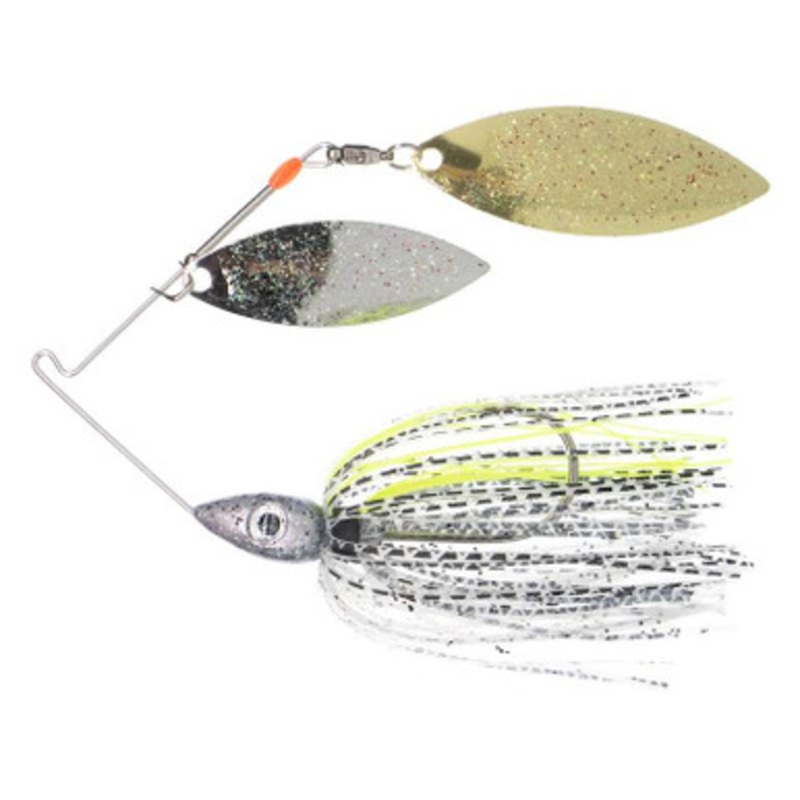 Nichols Lures Pulsator Metal Flake DW Spinnerbait – 1/2oz – Bombshell Bass