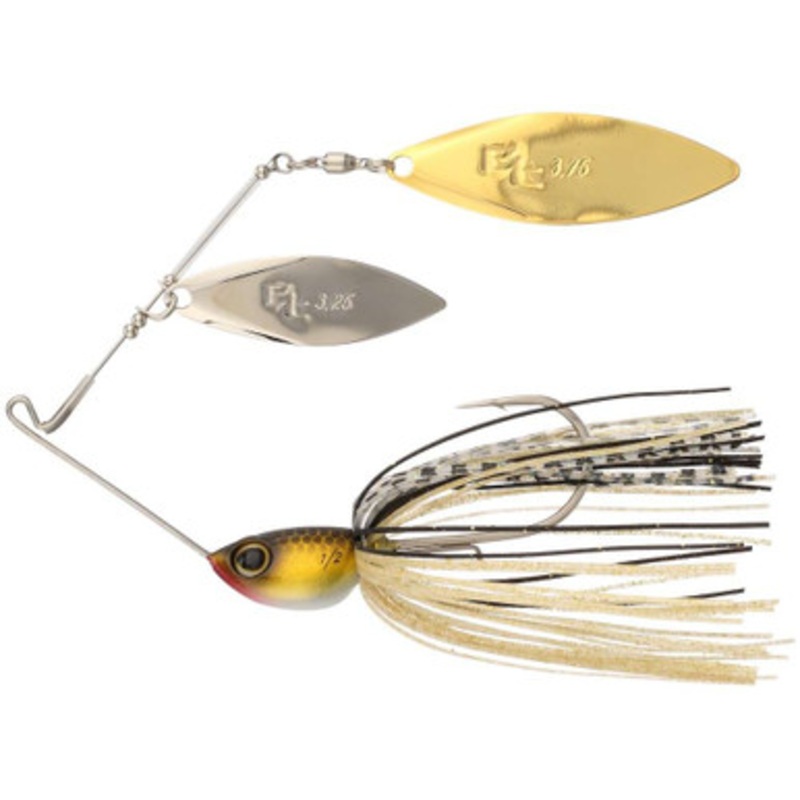 Shimano Swagy DW Double Willow Spinnerbait – 1/2oz – Black Gold
