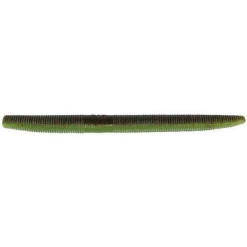 Yamamoto 5in Senko Bulk Pack – 100 Pack – Green Pumpkin Red