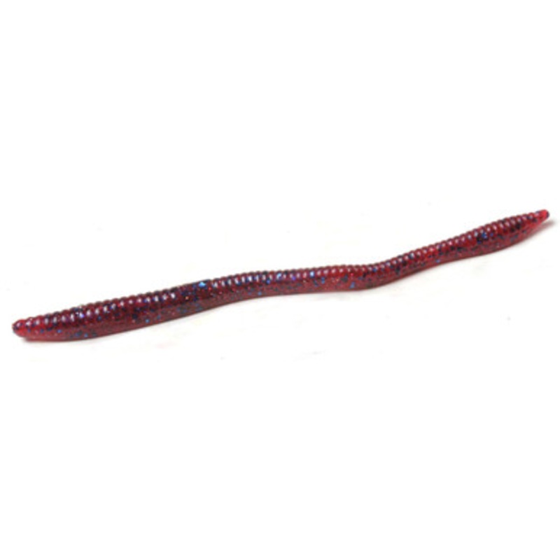 Zoom Trick Worm – 6-1/4in – Plum Crazy