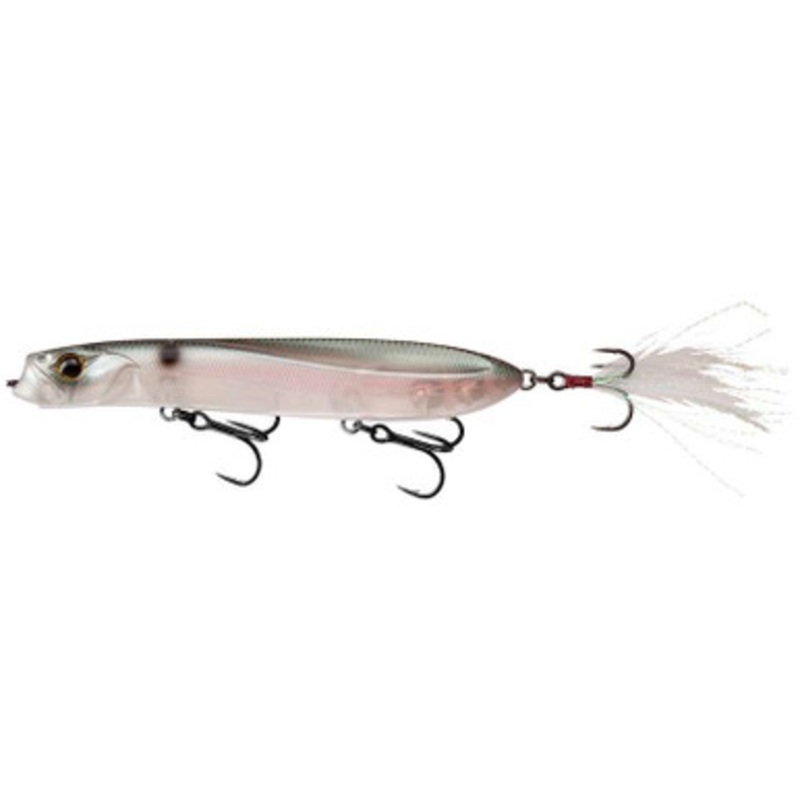 13 Fishing Power-Slide Pencil Popper – 4.8in – Green Gizzard Shad