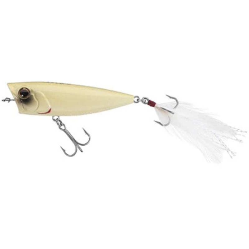 Evergreen OB Popper Custom Topwater Bait – Bone
