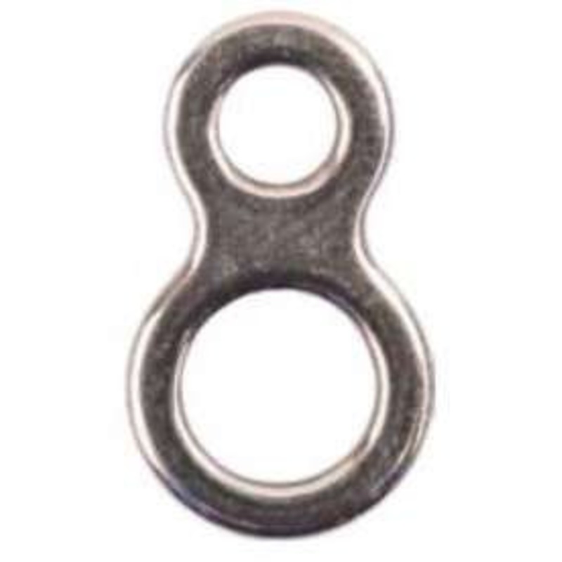 Mustad Demon Stainless Steel Figure 8 Ring – S – 595lb – 7pk