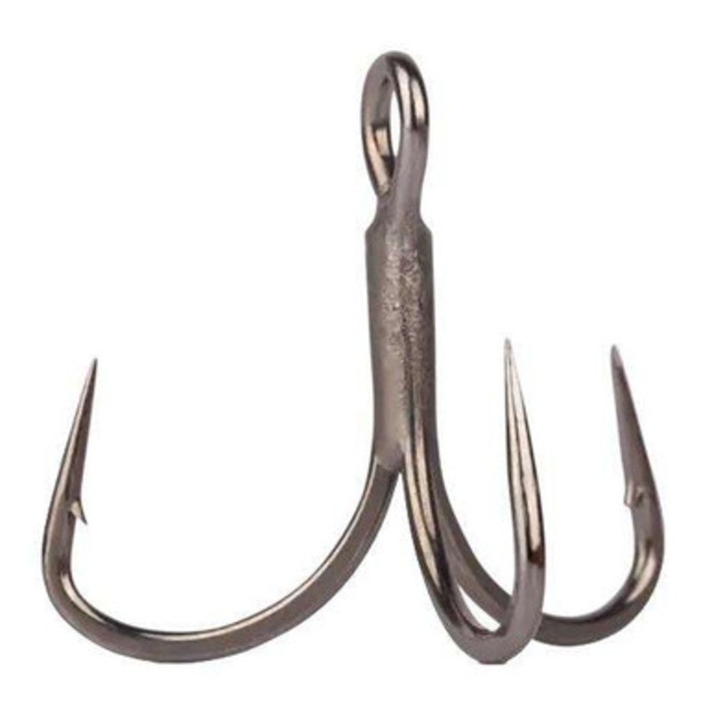 Mustad ITG76AP In-Line Triple Grip Treble Hook – #2 – 6pk