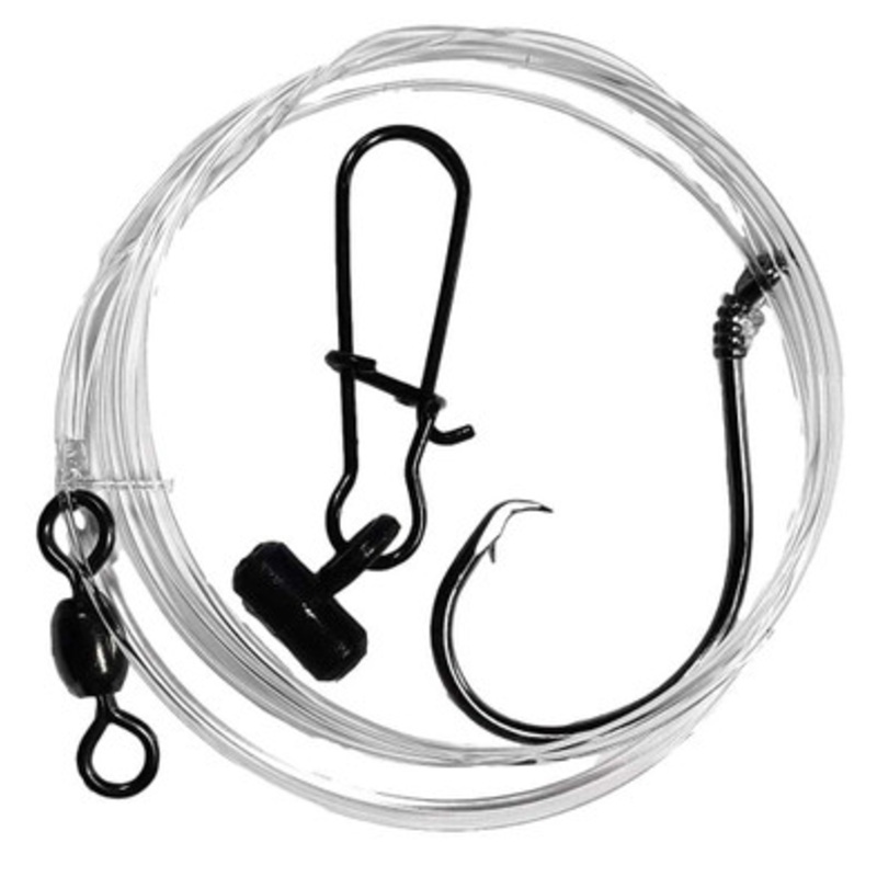 Sea Striker Inline Circle Striped Bass Chunkin’ Rig with Sinker Slide – 6/0