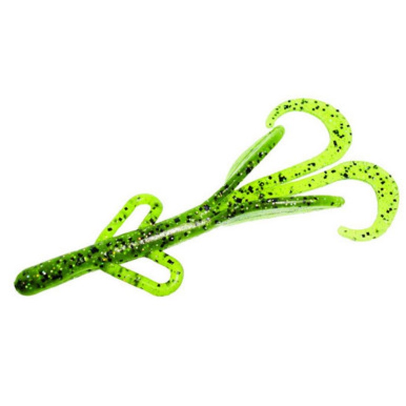 Zoom Baby Brush Hog Bait – 4in – Watermelon Magic