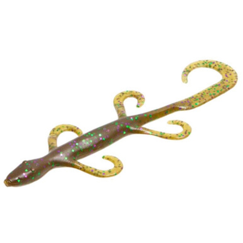 Zoom Lizard Bait – 6in – Green Pump Purple Green