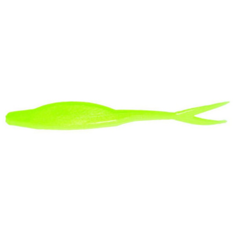 Zoom Super Fluke Jr – Chartreuse Pearl