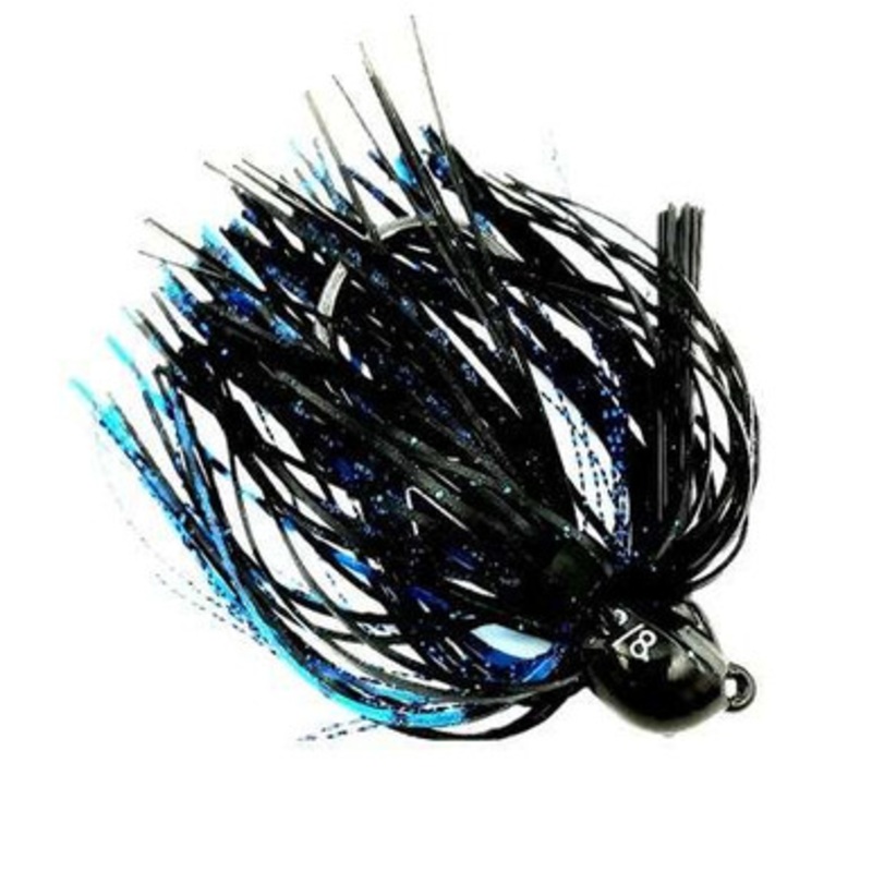 Beast Coast Tungsten Lil’ Magnum F & P Jig – 3/8oz – Bruised