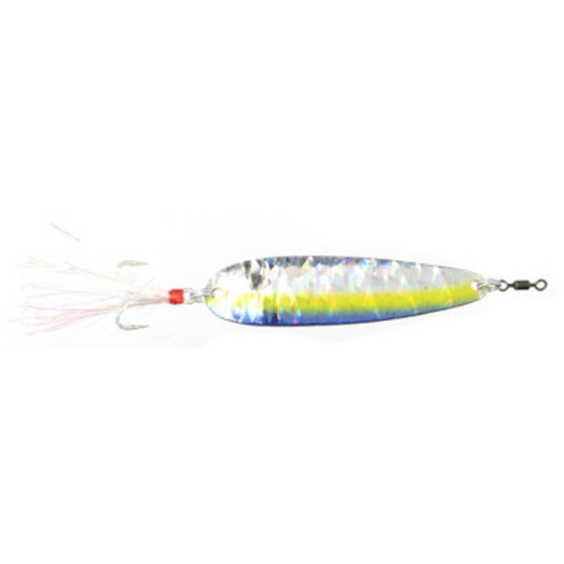 Nichols Lures Lake Fork Flutter Spoon – 5in – Bombshell Shad