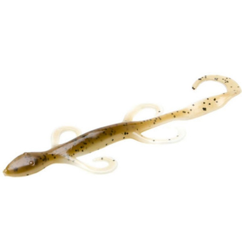Zoom Lizard Bait – 6in – Green Pumpkin/Pearl