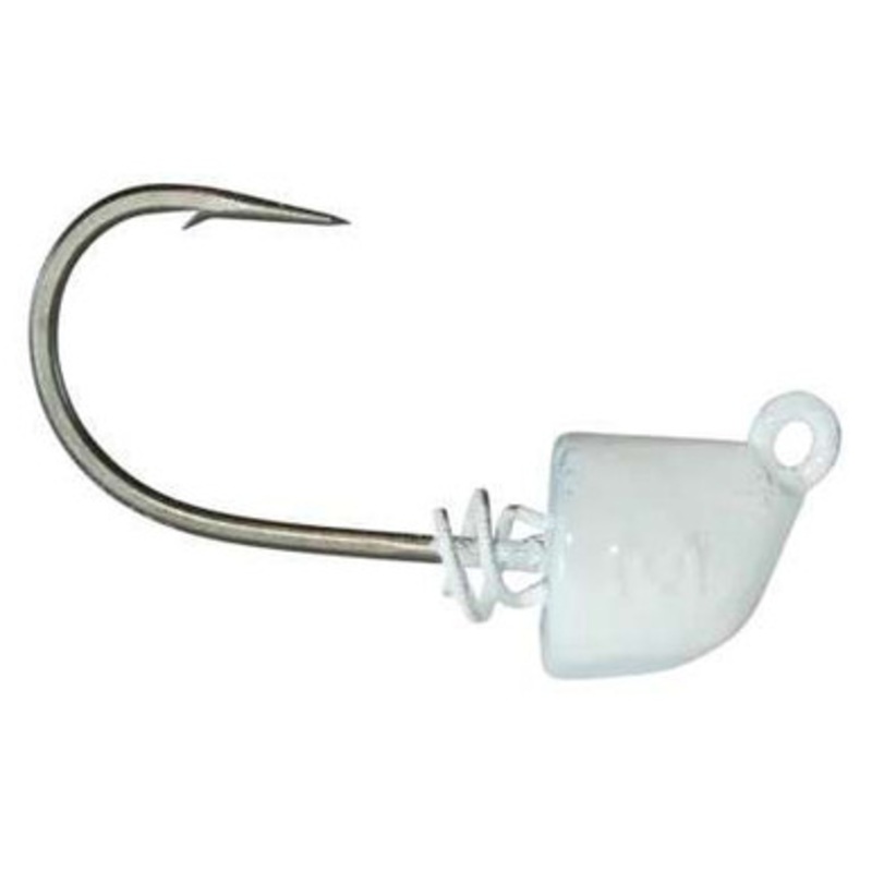 Mustad A-TAK Swim Jig Head – 1/8oz – 2/0 – Matte White