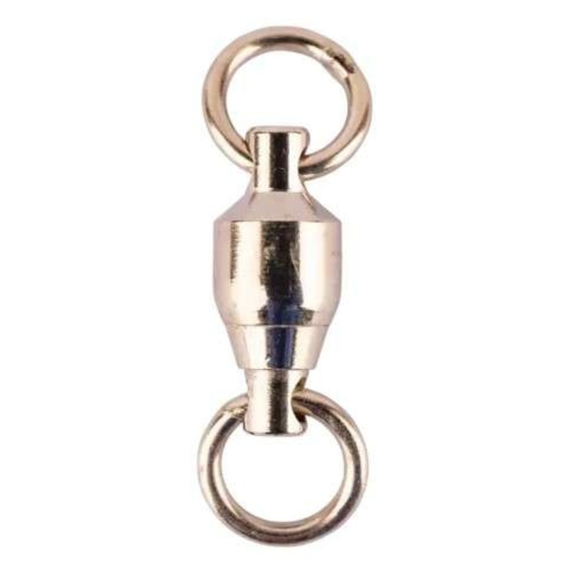 Mustad Demon Ball Bearing Swivel w/ Welded Eyes – 8 – 275lb – 5pk