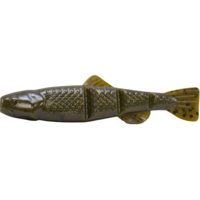 NetBait BaitFuel Chatterbait Trailer – Green Pumpkin