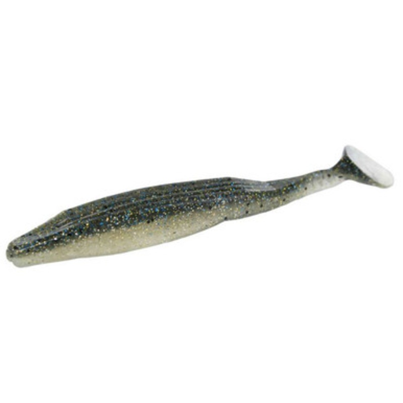 Zoom Swimmin Super Fluke – 5in – Bluegill Flash