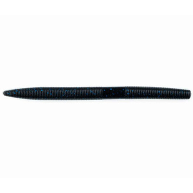 NetBait BaitFuel Ion Worm – 5in – Blue Black Flake