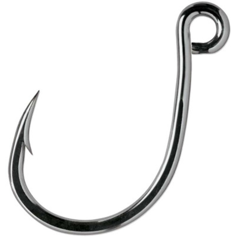 VMC ILS Inline Single 4X Hooks – Coastal Black – #7/0