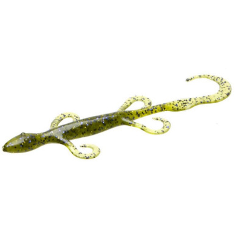 Zoom Lizard Bait – 6in – Mardi Gras