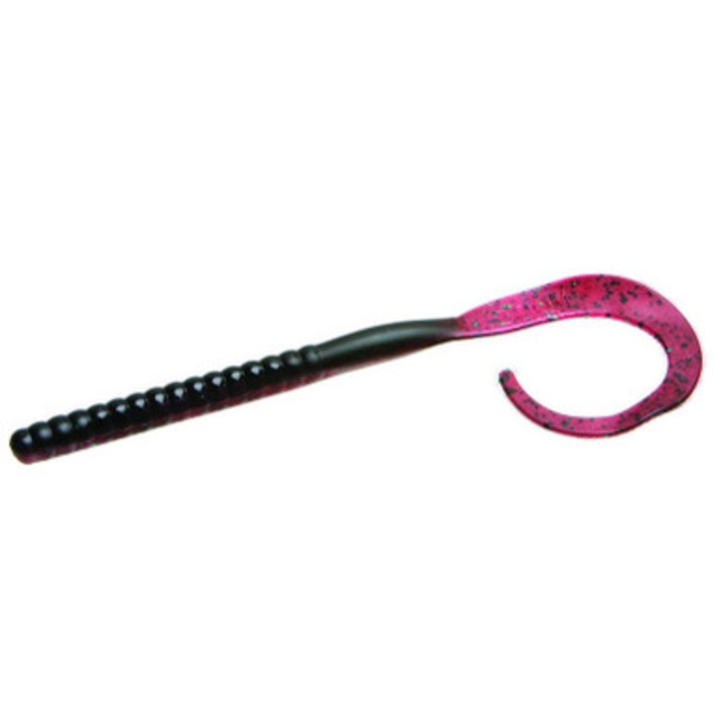 Zoom Ol’ Monster Bait – 10.5in – Red Shad Green Glitter