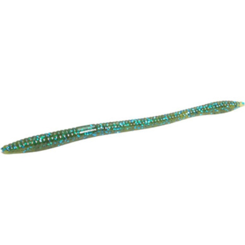 Zoom Trick Worm – 6-1/4in – Blue Watermelon