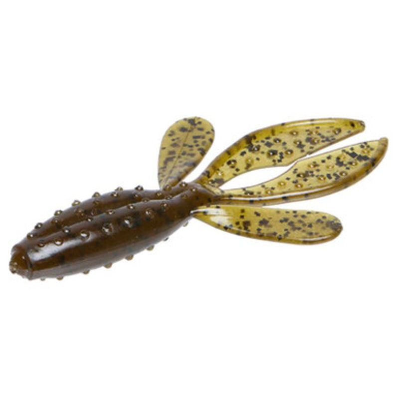 Zoom Z-Hog Jr. Bait 3-1/2in Green Pumpkin