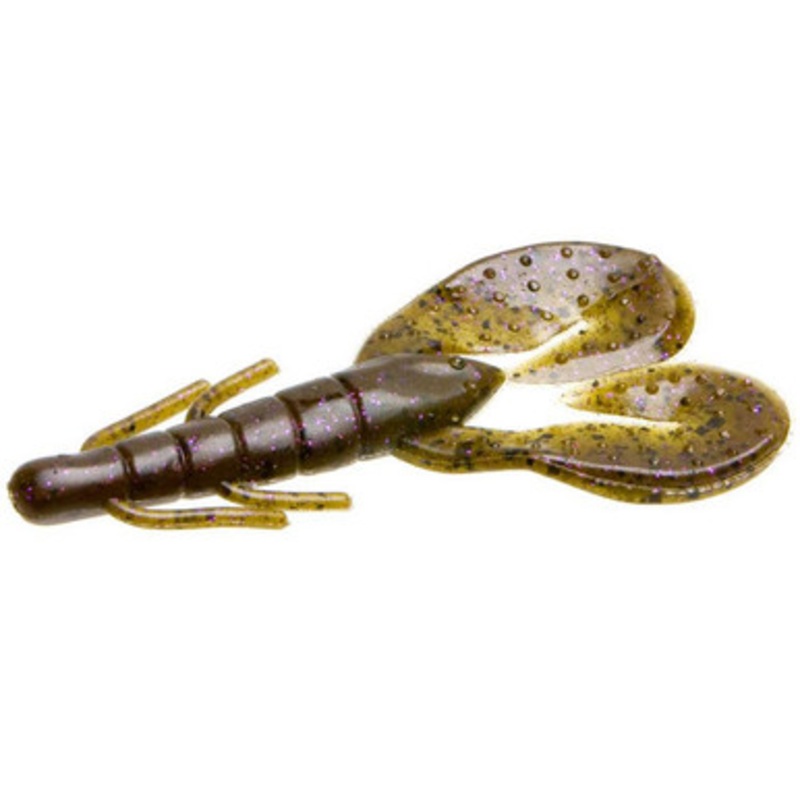 Zoom Super Speed Craw – 4in – Green Pumpkin Purple