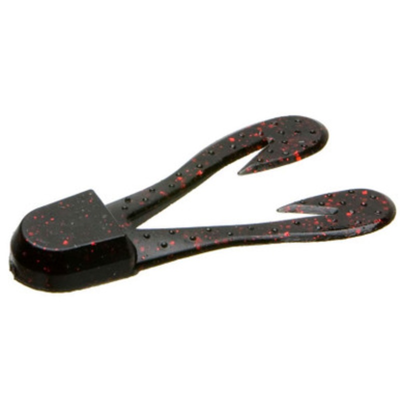 Zoom Ultra Vibe Chunk – 3in – Black Red Glitter