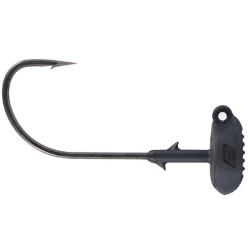 BKK Silent Chaser-Draggin’ NED Jigheads – 3/16oz – #1 Hook – Black