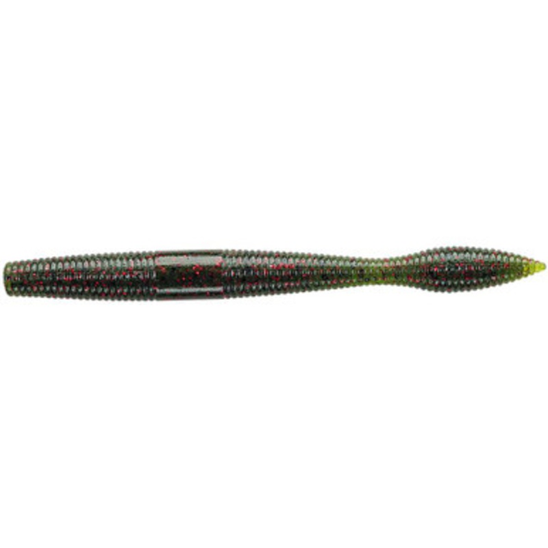 Daiwa Yamamoto Neko Fat Worm – 4in – Watermelon Red Flake